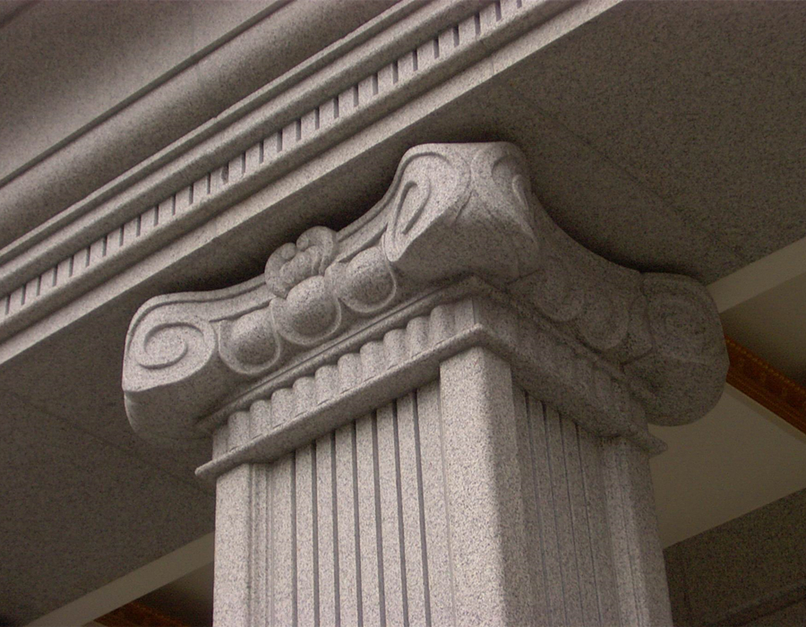 Granite Column Cap