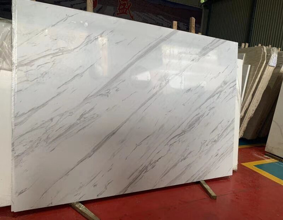 Carrara White Veins Artificial Marble