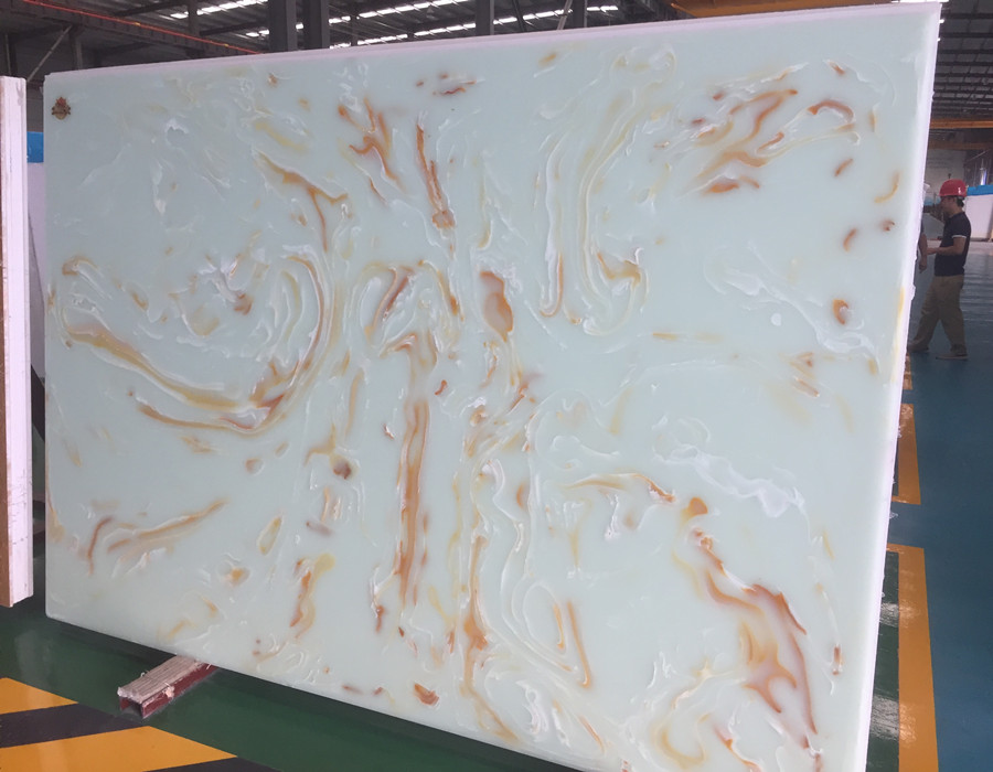 Star White Artificial Marble