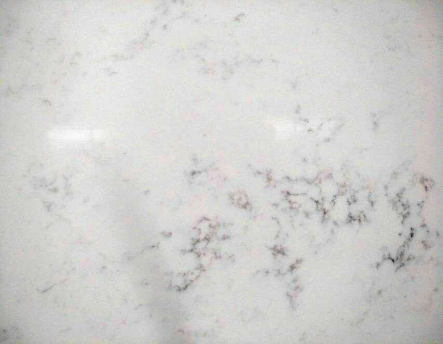QS01 Carrara White Quartz Slab 3200x1600x20mm