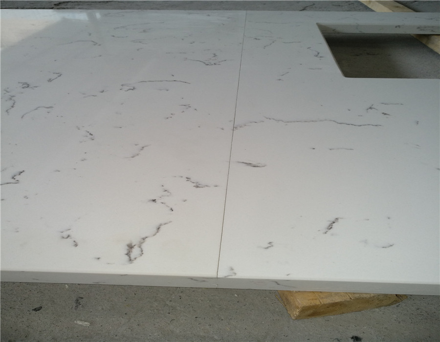 Carrara White during production (2)