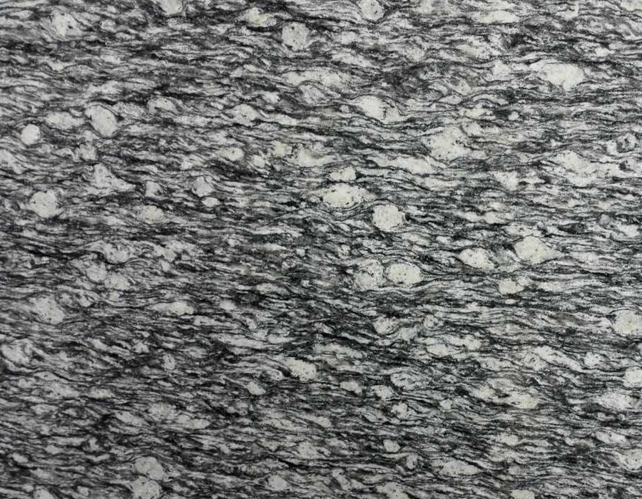 Sea wave granite polished grey slab