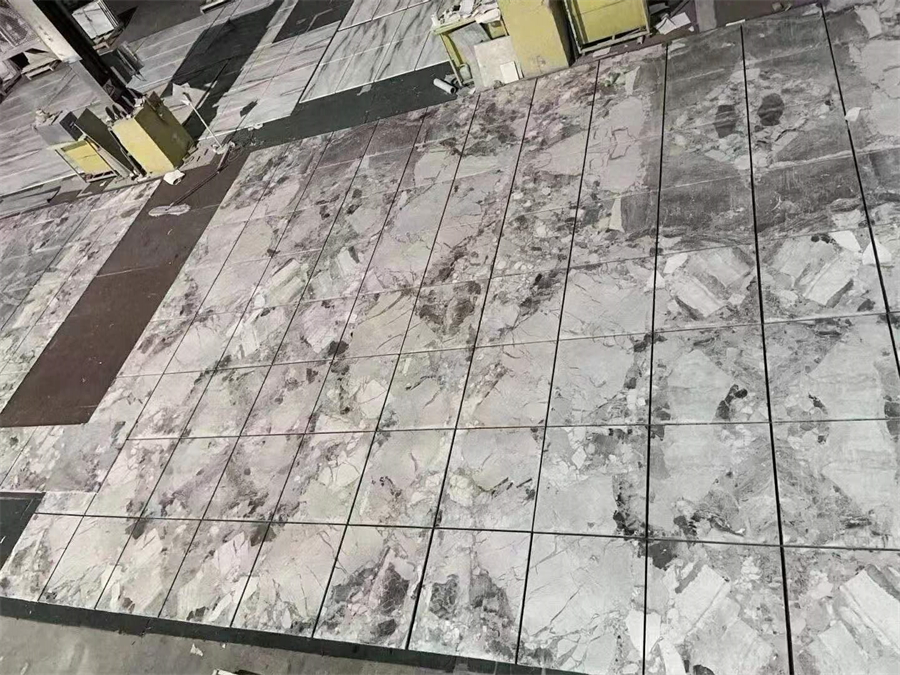 Panda Grey 400x400x18 polished tile