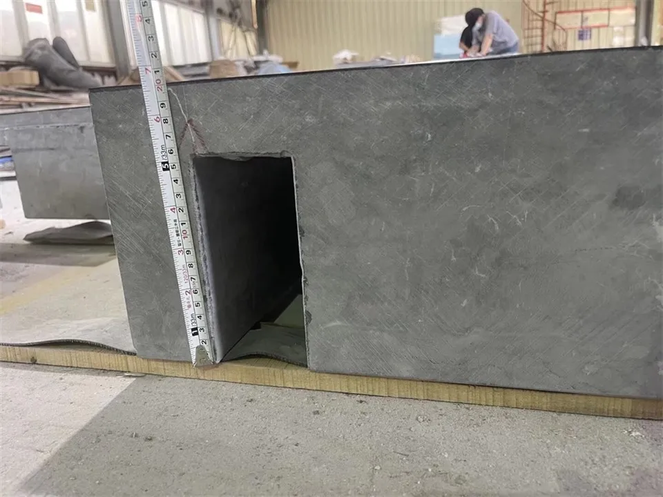 BLACK MARBLE WASH BASIN 2000x450x200mm (21)