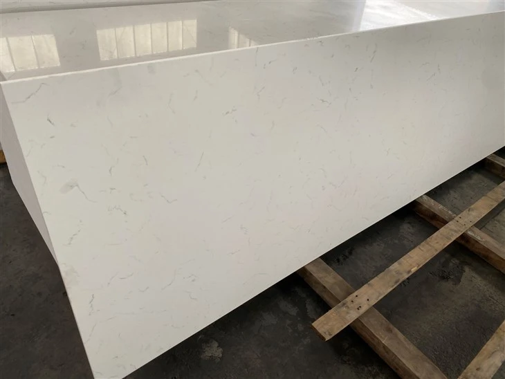 Carrara White artificial quartz