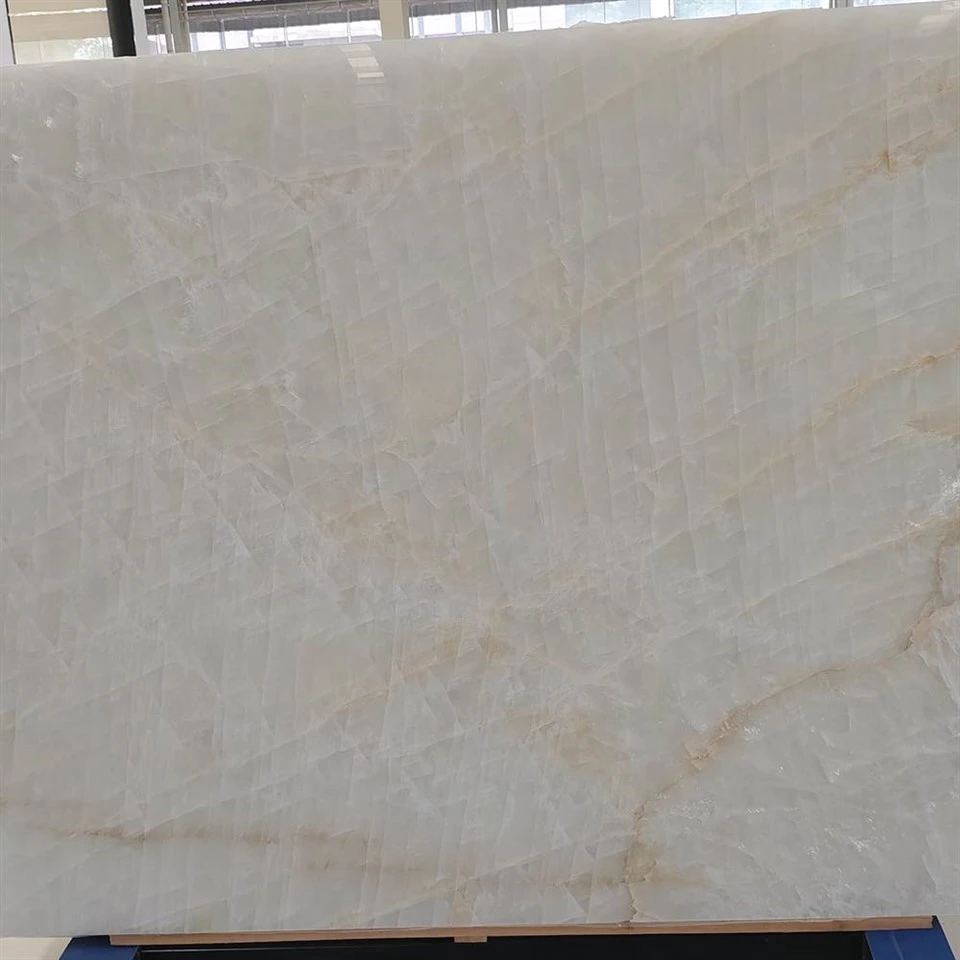 Crystal White Marble Slabs