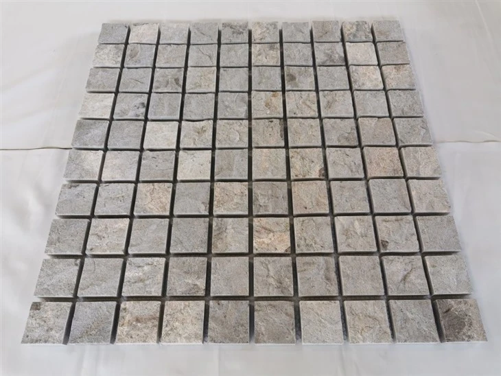 Top natural and five sides sawn cut mesh paver (2)