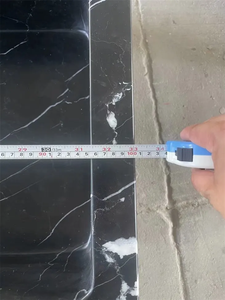 BLACK MARBLE WASH BASIN 1000x550x200mm (5)