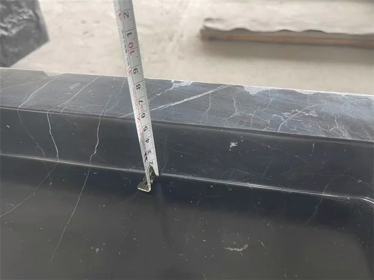 BLACK MARBLE WASH BASIN 1000x550x200mm (26)