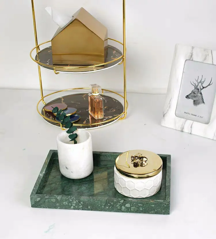 green marble tray green marble tray