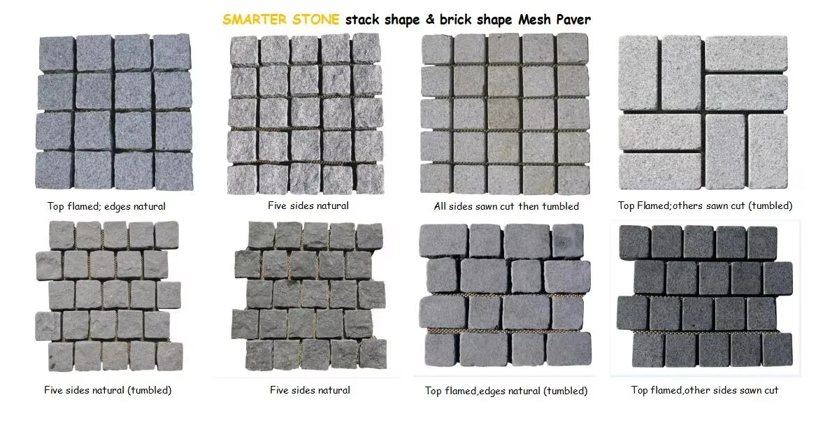 Granite Mesh Paver Granite Mesh Paver