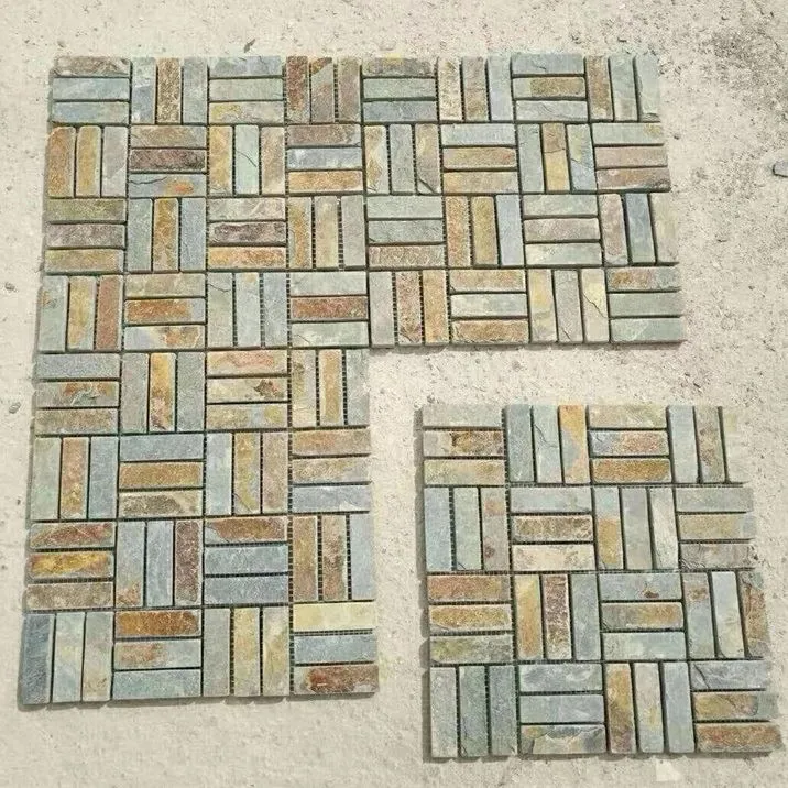 Slate Mosaic Tile Sheets