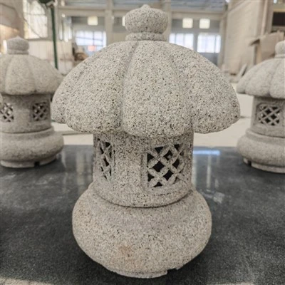 Hand-carved Granite Stone Lanterns