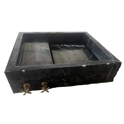 Marble Black Sink