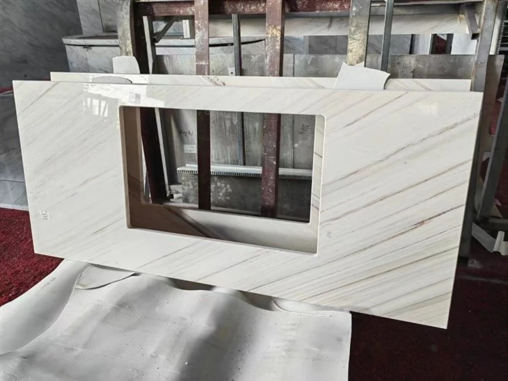 Wholesale Bianco Gold Stone Slab | Custom Factory Supply high quality