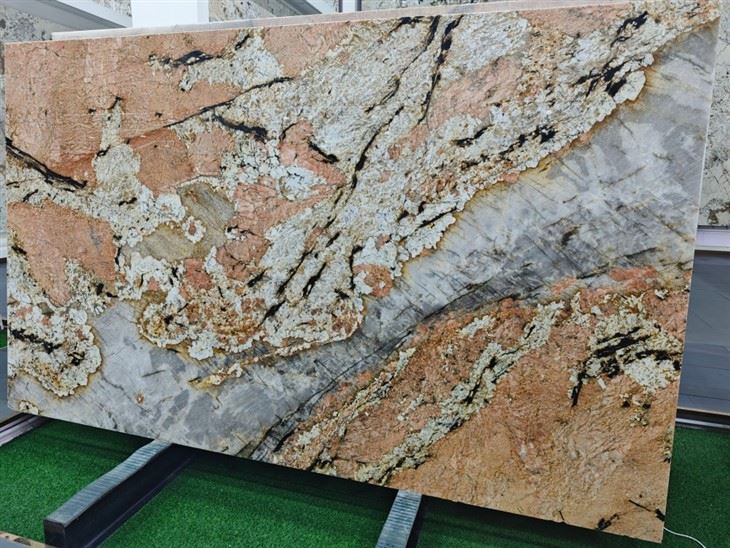 Wholesale Louisa Blue Granite Slab | Custom Factory Supply suppliers